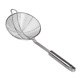 Шумівка з нержавіючої сталі з ручкою Ø 16 см для фритюру