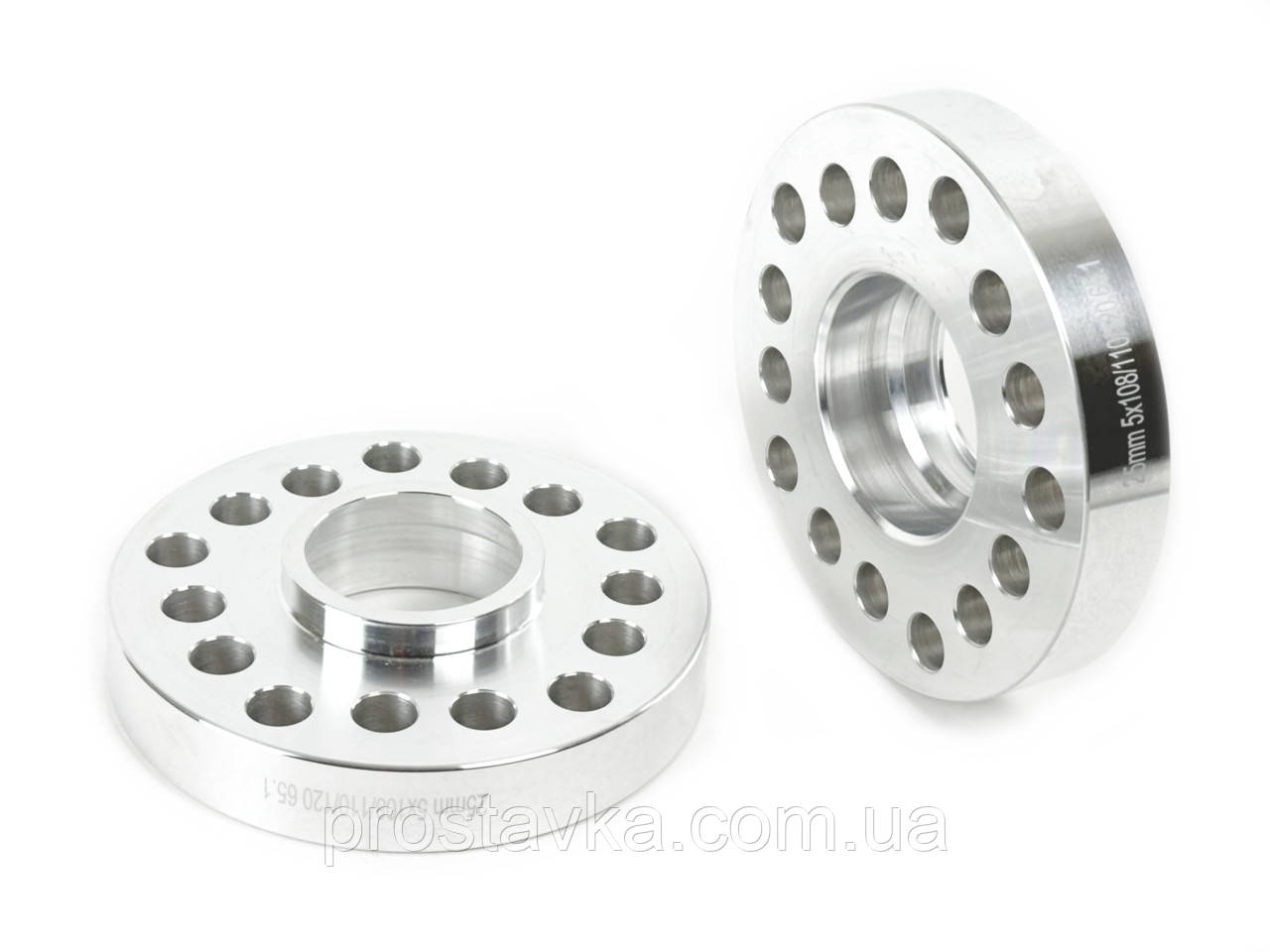 Шайба-проставка с напр. Adaptex 25mm 5x108/110/120 65.1 (D-150), фото 1