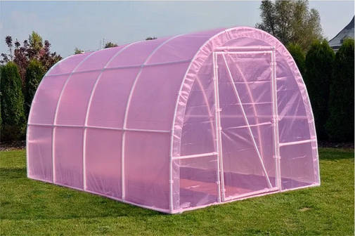 Плівка теплична рожева, ширина 8 м, товщина 150 мкм UF-6 сезонів, фото 1