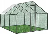 Вол'єр для домашніх птахів та інших хатніх тварин 4.5x3x1,95 GardenLine TUN4030, фото 7