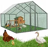 Вол'єр для домашніх птахів та інших хатніх тварин 4,5x3x1,95 м GardenLine TUN4030, фото 9