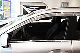 Дефлектори вікон хромовані (вітровики) KIA NIRO 2016-2022 6шт. (Autoclover/Корея), фото 4