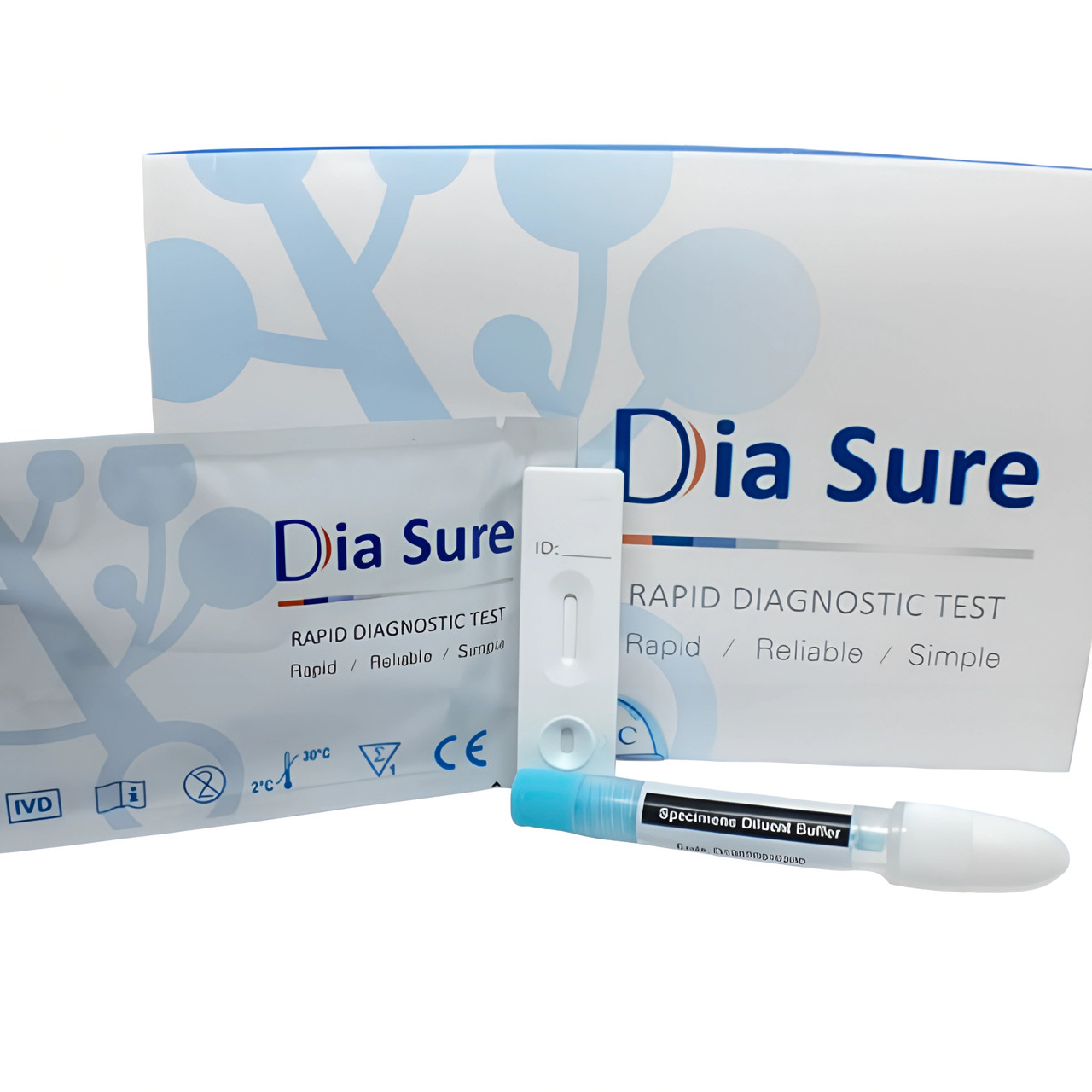 Тест на алергію на молоко Assure Tech F2-W23, 25 шт., фото 1