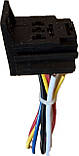 Роз'єм реле під 5 контактів (mini) Ланос, ВАЗ 1118 з проводами (мама), фото 2