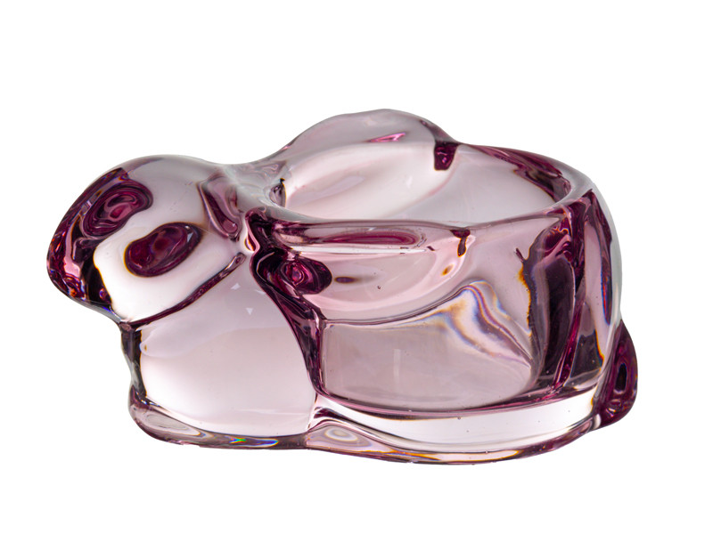 Підставка під яйце Кролик LeGlass 9х6х4 см 355-296 скло
