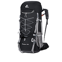 Рюкзак туристичний FREE KNIGHT Adventure Trekking, 75 літрів + дощовик на рюкзак