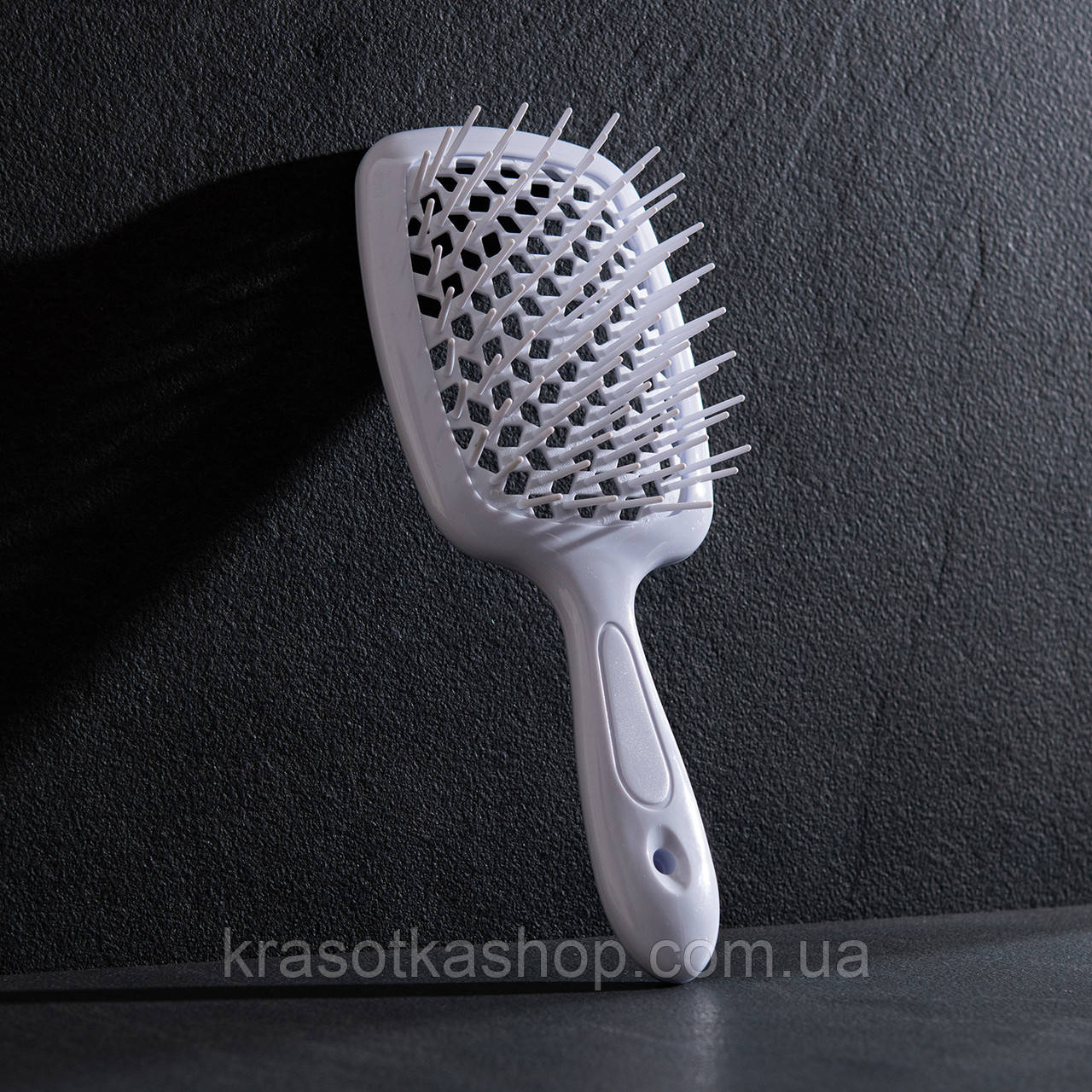 Щітка для волосся Hollow Comb Superbrush Plus White