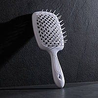Щітка для волосся Hollow Comb Superbrush Plus White