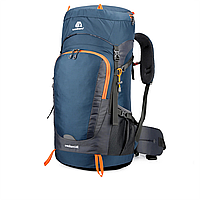 Рюкзак туристичний Welkani Trekking (YD18519DB) 65 літрів + дощовик на рюкзак