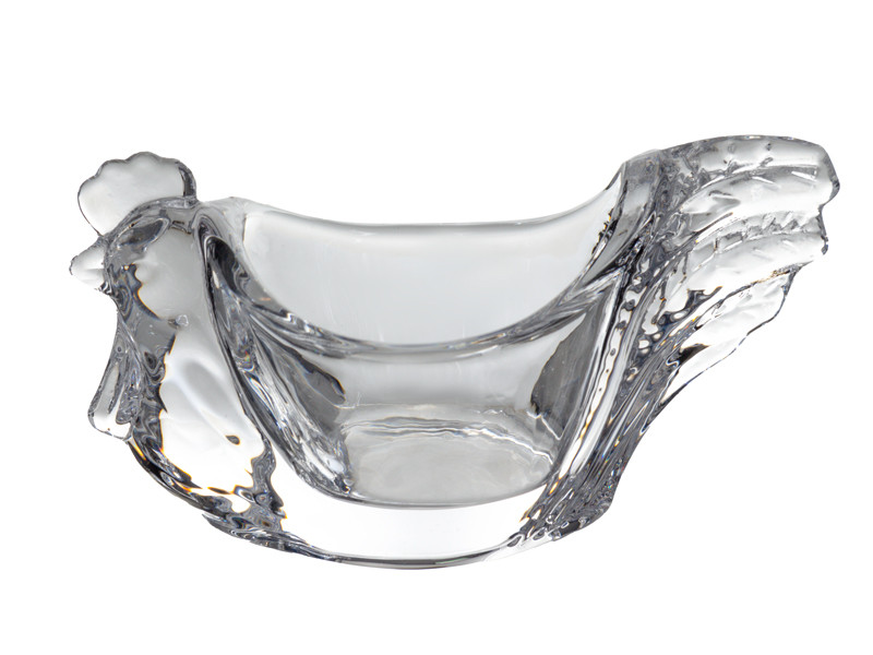 Підставка під яйце Курочка LeGlass 10х5х5 см 355-291 скло