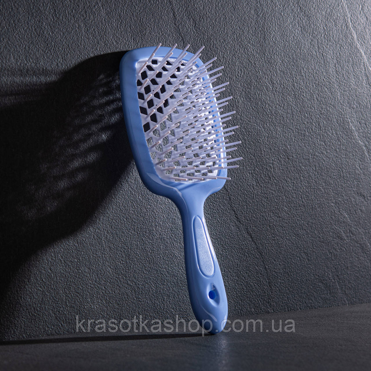 Щітка для волосся Hollow Comb Superbrush Plus Blue-White