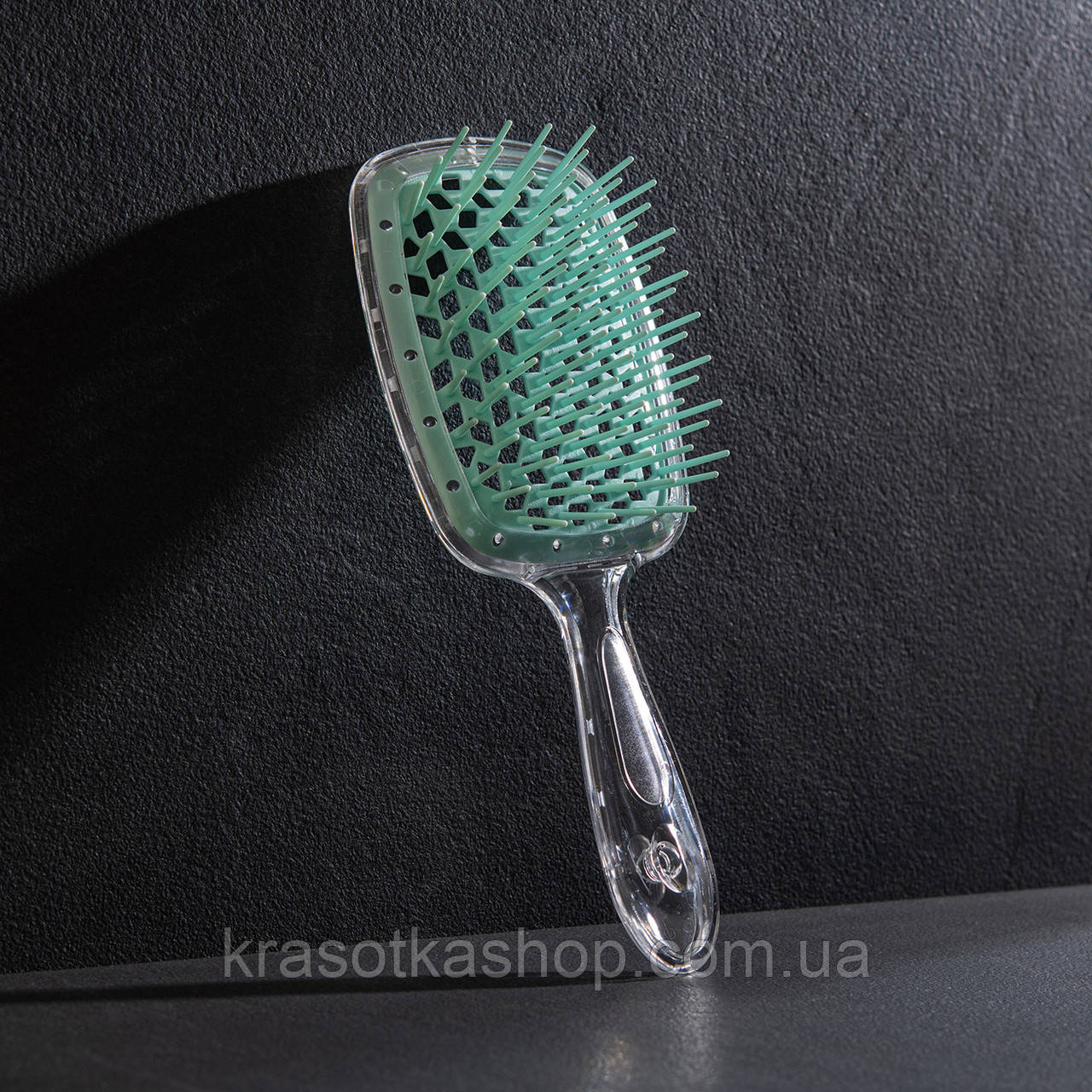 Щітка для волосся Hollow Comb Superbrush Plus Clear-Mint