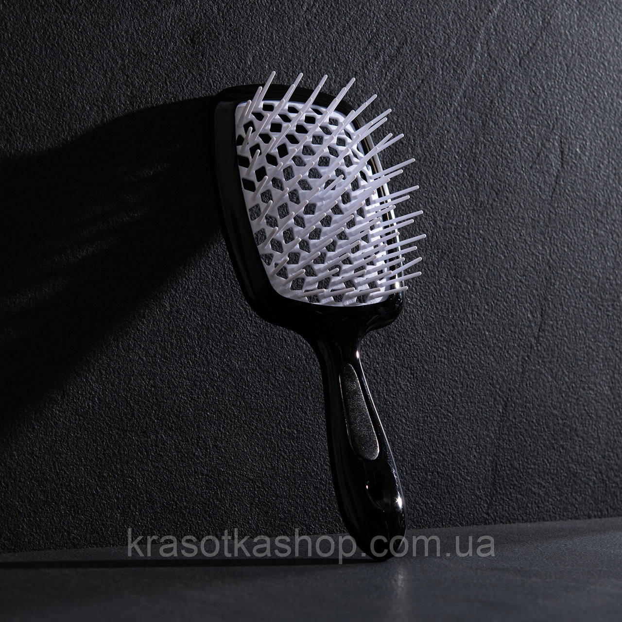 Щітка для волосся Hollow Comb Superbrush Plus Black-White