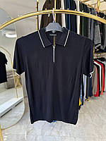 Поло з коротким рукавом MONTANA 3-5ХЛ (батал) 1104 т-синє