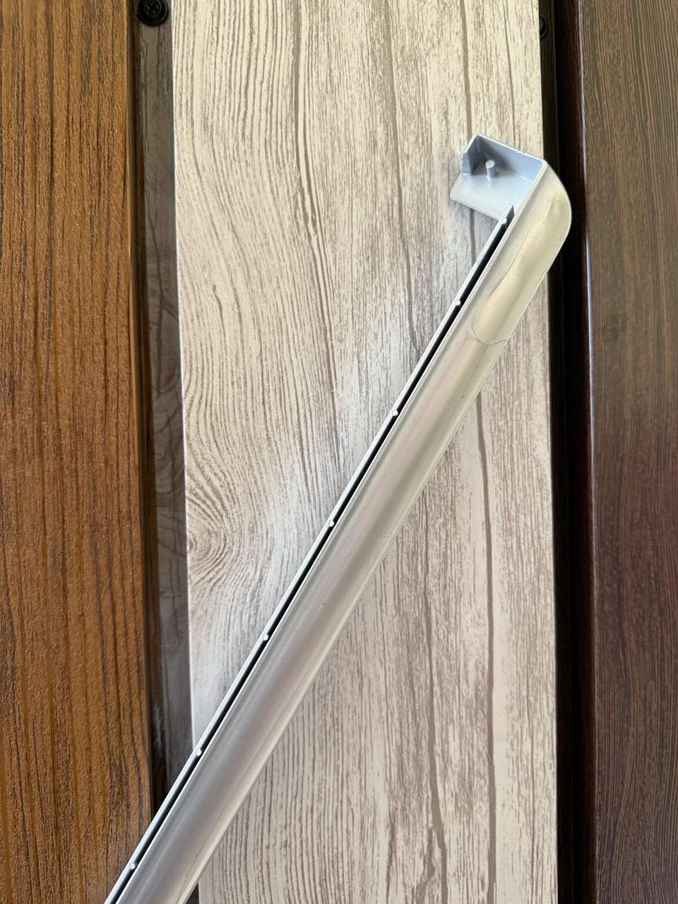 Заглушка на металеві віконні відливи STANDART, PREMIUM (срібло), фото 1