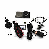 Автомобільний відеореєстратор DVR T-712TP (2 камери) Full HD, фото 6