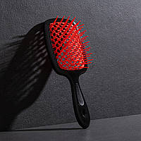 Гребінець для волосся Hollow Comb Superbrush Plus Black-Orange