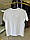 Чоловіча футболка UNLIMITED 5013 (батал) 3-7XL біла, фото 4