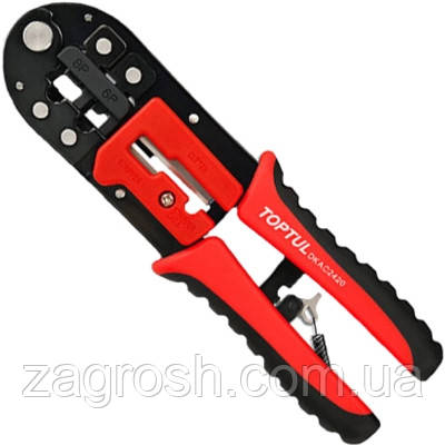 Promo Ціна! Інструмент Toptul для обжиму RJ11/RJ12/RJ45 (DKAC2420) - тільки на ZaGrosh.com.ua, фото 1