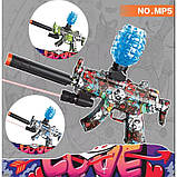 Автомат пістолет гідро гелевий MP-5 (М-416) електричний бластер, автомат пістолет для дорослих і дітей, фото 9