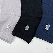 Бамбукові чоловічі шкарпетки середньої висоти Style Luxe Синій, фото 2