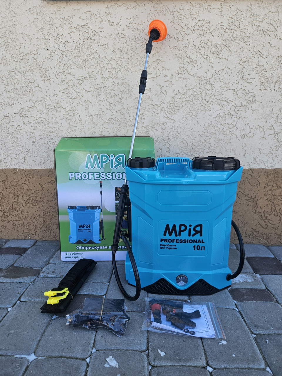 Обприскувач електричний Мрія 10л акумуляторний