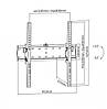 Настінне кріплення Gembird WM-55T-02 32-65" (кронштейн для телевізора), фото 2