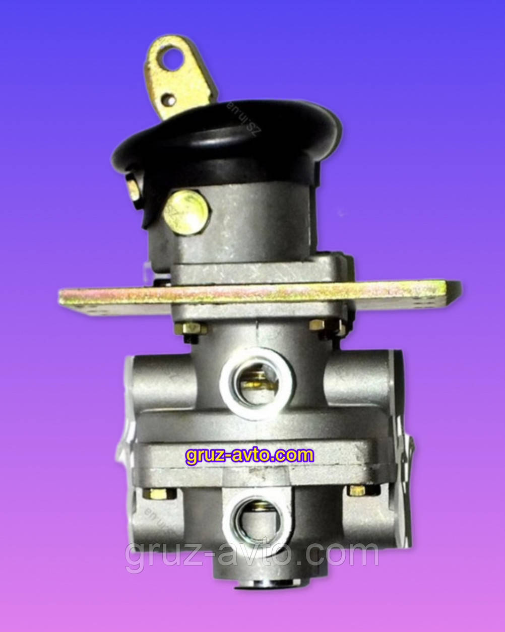 Головний гальмівний кран ГТК 2-секційний КАМАЗ 5320 ЗІЛ-130 / 100-3514008-01, фото 1