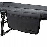 Складне туристичне ліжко з матрацом та регульованим підголівником – до 150 кг TRIZAND, фото 4