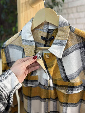 Стильна жіноча сорочка, тканина "Байка" 42, 44, 46 розмір 42, фото 2