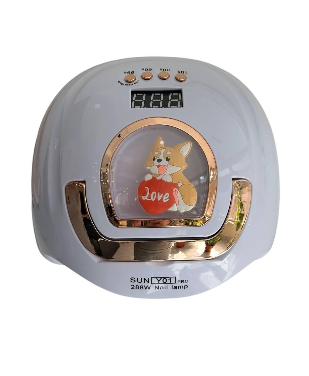 Лампа для сушіння нігтів UV+LED SUN Y01 PRO потужністю 288 Вт
