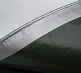 Тент 150 г/м2 Shadow 6 х 8 м тарпауліновий (Чіткій розмір) точна щільність тентів від дощу, фото 3