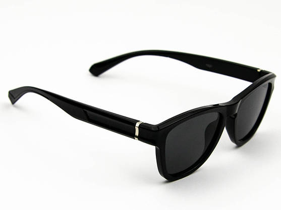 Оптом дитячі модні сонцезахисні окуляри UV400 (арт. 1831) черный, фото 4