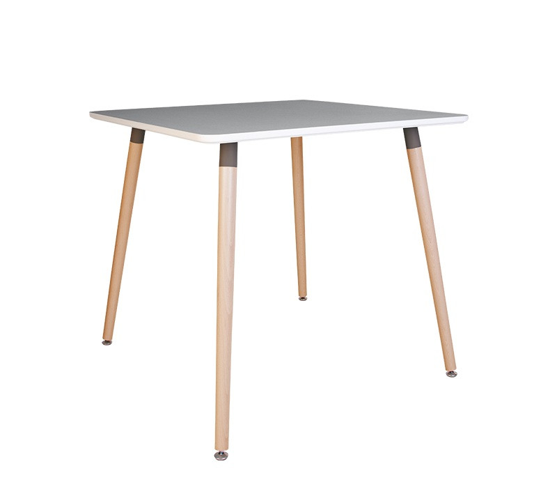Стіл обідній Modern wood бук 1.007 метал antr hpl h19 антрацит 700х700 мм (Новий Стиль ТМ)