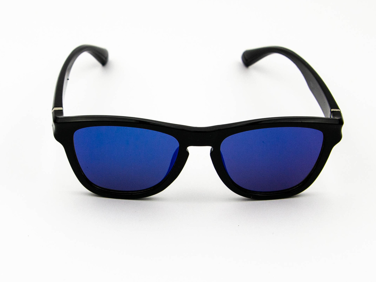 Оптом дитячі модні сонцезахисні окуляри UV400 (арт. 1831) сині лінзи