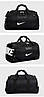 Спортивна сумка Nike чорна з білим логотипом, фото 2