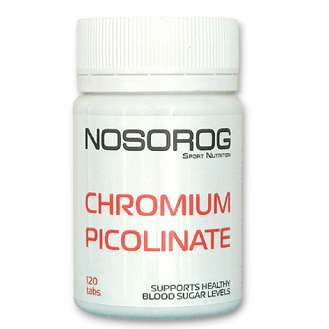 Піколінат хрому Nosorog Chromium Picolinate 120 tab, фото 1