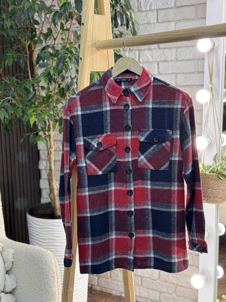 Стильна жіноча сорочка, тканина "Бавовна" 42, 44, 46 розмір 42