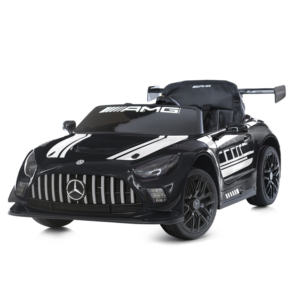 Електромобіль дитячий Mercedes (4 мотори по 25W, акумулятор 12V9AH, MP3, USB, пульт 2,4G) Bambi M 5112EBLR-2 Чорний