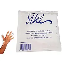 Sibel Рукавички одноразові 50шт М