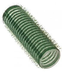 Бігуді на липучці зелені Sibel 21мм 12шт (4122249)