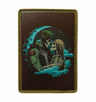 Шеврон ПВХ 10-29 на липучці для велкро патч гумовий