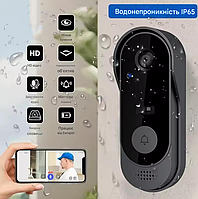 Дверний дзвінок з бездротовою камерою Wi Fi Tuya Doorbell для дому