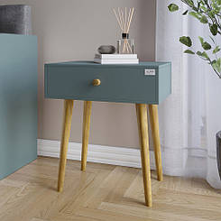 Тумба приліжкова LION Хьюге-4 Граніт сірий (LION-041016)