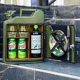 Каністра бар 10 л у зеленому кольорі, на подарунок, фото 2