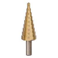 Свердло ступеневу по металу 4-20 мм INTERTOOL SD-5820
