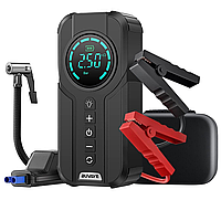 Автомобільний пуско-зарядний пристрій Buvaye YX1920 4 в 1 стартер/бустер/насос/повербанк 8400 мАг