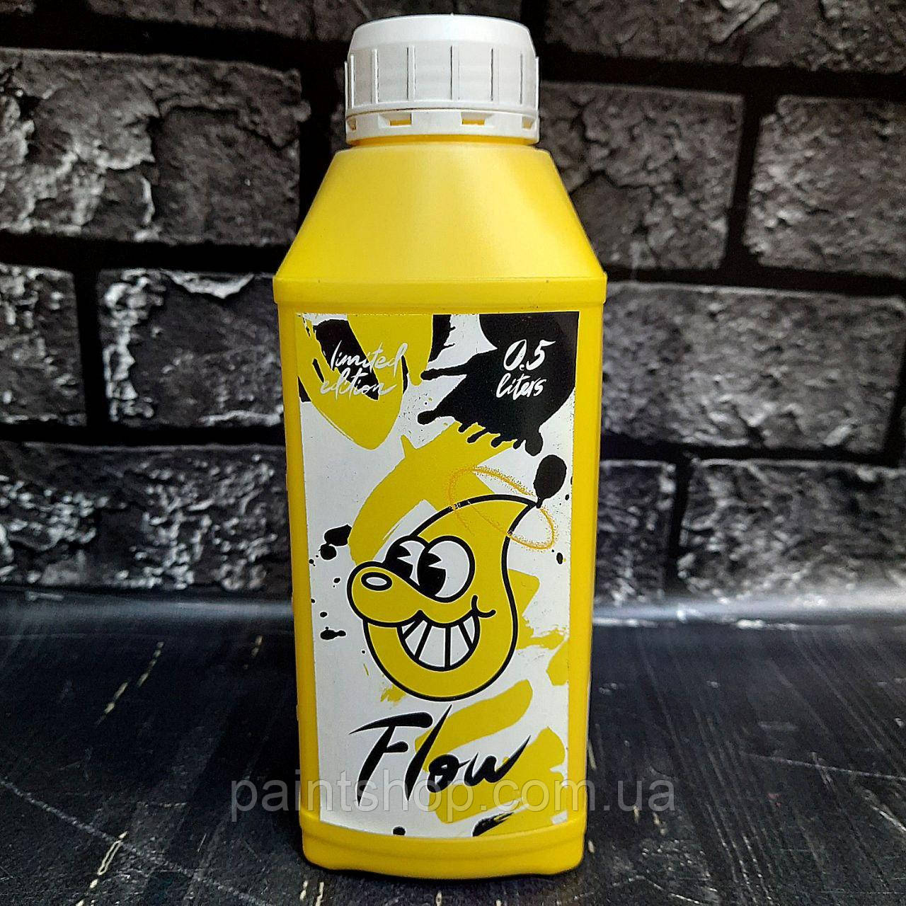 Заправка для сквізерів Flow Banana Yellow (Жовтий) 500 мл, фото 1