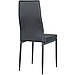 Стілець в кухню Doros Зіта 42х54х96 см Чорний (DRS-011419), фото 7