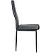 Стілець в кухню Doros Зіта 42х54х96 см Чорний (DRS-011419), фото 8